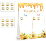 LNOKRIM Gender Reveal Party Games Bee Theme Baby Gender Reveal