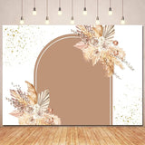 Boho Backdrop for Baby Shower Birthday Decorations,Bohemian Arch