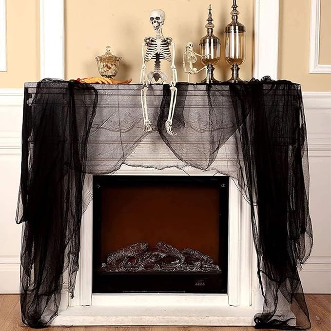 4 Pack Halloween Creepy Cloths Scary Spooky Cloth Creepy Gauze 30