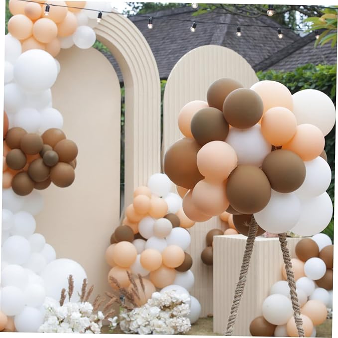 Latex Balloons Adhesive Dots Boho Party Balloon Decorations Birthday