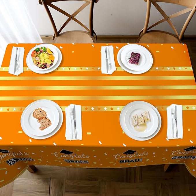 Childom 3 Pack Graduation Tablecloth,Graduation Decorations Class of #