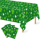 4 PCS St Patricks Day Decorations, Plastic 108" X 54" Irish St