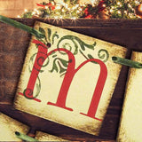 Christmas Decorations Vintage Merry Christmas Banner Retro Nostalgic
