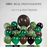 Dinosaur Birthday Party Decorations Includes Green and Brown balloon