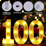 100th Birthday Decorations for Women Men 100 Birthday Decorations