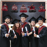 9PCS Graduation Party Decorations Class of 2026 Congrats Grad Table #6