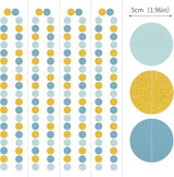 Light-Dusty Blue Gold Party-Decorations Garland - 52Ft Birthday Baby