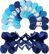 Baby-Royal Navy-Blue Party-Decorations Streamers Garland - 12pcs Boy