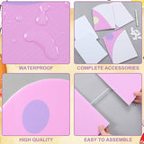 4 ft Large Easter Egg Cardboard Cutout Easter Party Decoration Stand