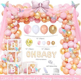 Royal Princess Baby Shower Decorations 138 PCs Baby Princess Party