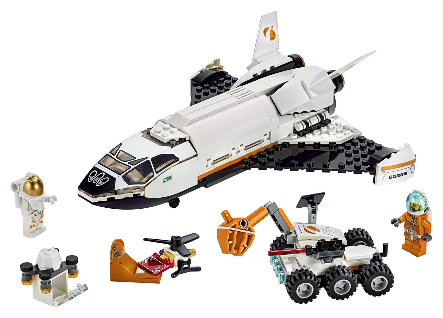 LEGO City Space Mars Research Shuttle 60226 Space Shuttle Toy Building