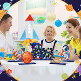6 Pcs Space Theme Party Decoration Outer Space Table