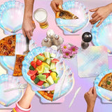 Summer Mermaid Party Supplies for Girls Baby Shower Birthday Party