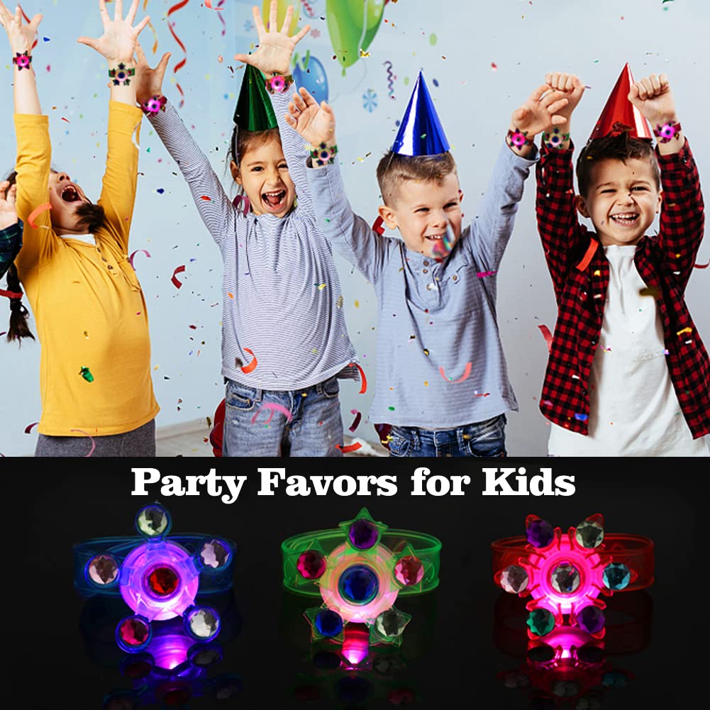 BSTDECOR Glow in The Dark Party Favors for Kids-32 Pack LED Light Up