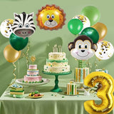 Jungle 3rd Birthday Decorations Safari Birthday Party Wild Three