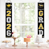 DAZONGE Graduation Decorations 2026, Black & Gold Class of