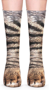 FreeNFond Funny Animal Paw Socks Gag Gifts for White Elephant Gift #5