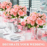 8 Bundles Artificial Peonies Flowers Boho Faux Flowers Arrangements #1
