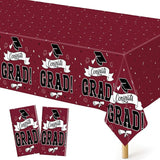 QZYL 2 PCS Graduation Decorations 2026, 108" X 54" Maroon Graduation