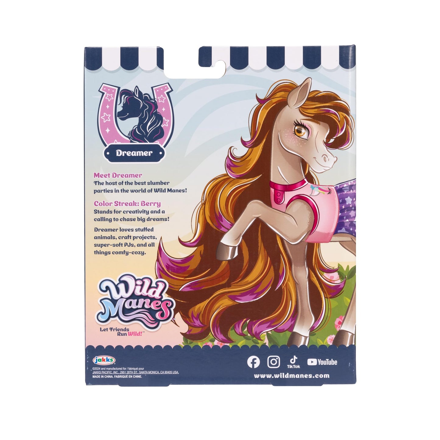 Wild Manes Horse Toys Bridget’s Ballet Horse Doll & Dreamer’s Slumber