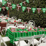 Football Party Supplies Kit Serve 24 Includes Dinner Plates Dessert