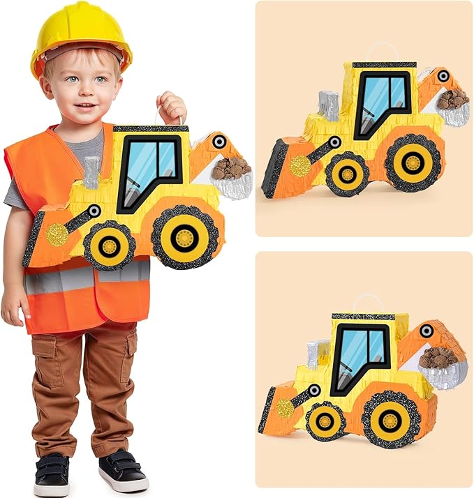 Construction Piñata Construction Party Supplies Dump Truck Piñata