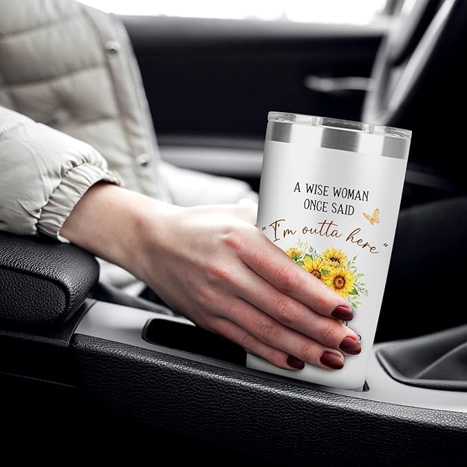 Retirement Gift for Woman Retired 2026 A Wise Woman Once Said