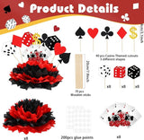12 Sets Casino Themed Party Decorations Table Centerpieces Casino