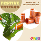 98 Pcs Football Party Supplies Set Serves 24 with 24 Cups 24 Plates