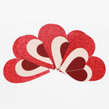 Pink Burgundy Red Valentines Day Party Decorations Garland 52Ft