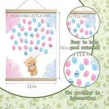 Bear Theme Baby Gender Reveal Decorations Baby Shower Guest Book