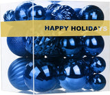 Royal Blue Christmas Ornaments - Christmas Tree Decorations