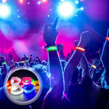 M.best 32pcs LED Light Up Bracelets Glow Flashing Wristbands Glow in