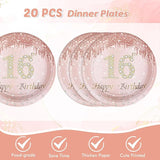 16th Birthday Party Decorations for Girls Rose Gold Birthday