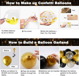 Black and Gold Birthday Decorations Brithday Party Decorations for