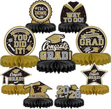 9PCS Graduation Party Decorations Class of 2026 Congrats Grad Table #3