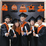 9PCS Graduation Party Decorations Class of 2026 Congrats Grad Table Ce