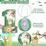 Wild One Piñata Number 1 Pull String Mini Piñata with Blindfold Bat