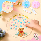 Gender Reveal Fingerprint Tree Boy or Girl Party Ideas