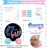 Buck or Doe Gender Reveal Decorations 169 PCs Boy or Girl Gender