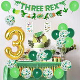 Three Rex Birthday Party Decoration Boy Dinosaur 3rd Birthday