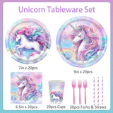 Unicorn Birthday Decorations Rainbow Unicorn Party Decorations
