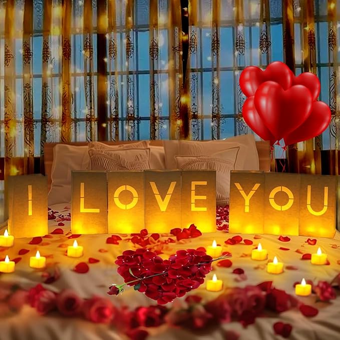 Valentines Day Decorations Special Night Romantic Decorations I Love