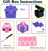 Gotcha Box The Annoying Present,Annoying Gift Box with 3D Printed