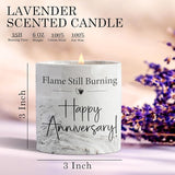 Anniversary Candle Aniversario Gifts for Men Women & Couples