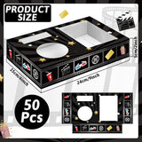50 Pcs Movie Night Supplies Movie Night Snack Trays Theater Snack