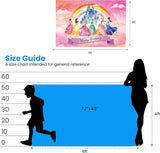 Princess Birthday Party Decorations 6x4ft Princess Party Decorations