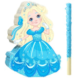 Threan Princess Piñata Fairy Party Decorations Pink Ballet Piñata