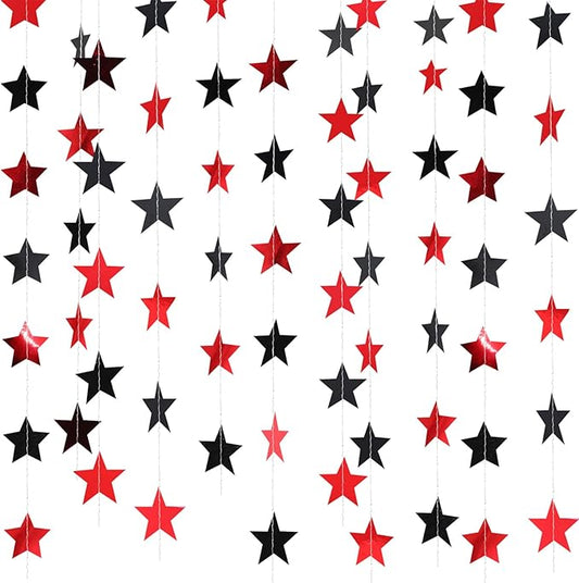 Patelai Glitter Star Garland Banner 2026 Graduation Decor 130 Feet #27