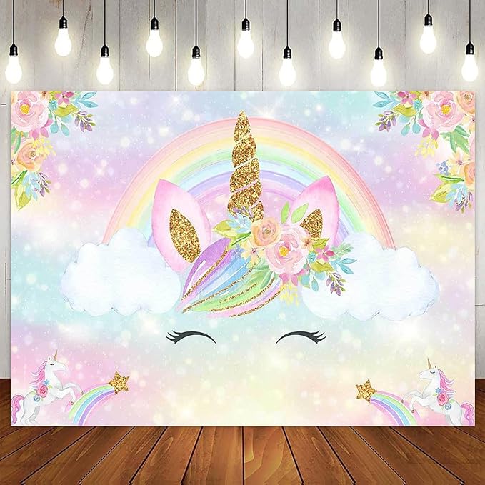 Unicorn Birthday Party Decorations Unicorn Birthday Supplies for